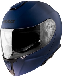 Мотоциклетный шлем Axxis Gecko SV Solid, XL, синий