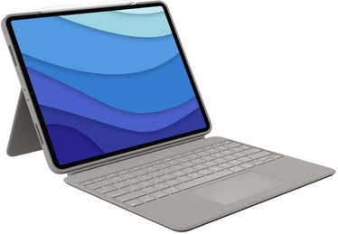 Аксессуар Logitech Case Keyboard Combo for iPad Pro 11, серый