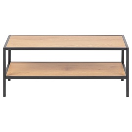 Esikupink jalatsirestiga Actona Seaford 62329, pruun/must, 350 mm x 770 mm x 320 mm