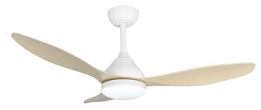 Griestu ventilators ar lampu CristalRecord Stel 85-950-20-106, 20 W, 1 gab.
