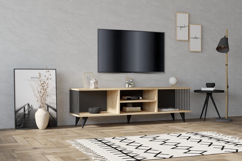 TV-laud Kalune Design Josef, sinine, 40 cm x 160 cm x 48.6 cm