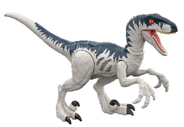 Фигурка-игрушка Mattel Jurassic World Extreme Damage Velociraptor GWN14, 177 мм