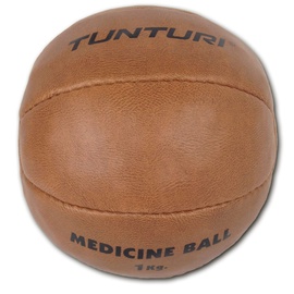 Медицинский набивной мяч Tunturi Medicine Ball, 130 мм, 1 кг