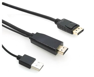 Kaabel MicroConnect HDMI / USB, Displayport, 2 m, must