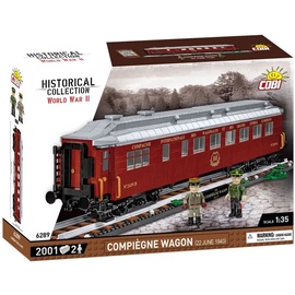 Konstruktor Cobi Historical Collection Compiegne Wagon 6289, plastik