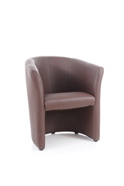 Atzveltnes krēsls Modern TM-1, brūna, 67 cm x 47 cm x 76 cm