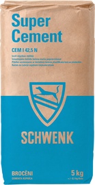 Pelēks cements Schwenk, 42.5 N, 5 kg