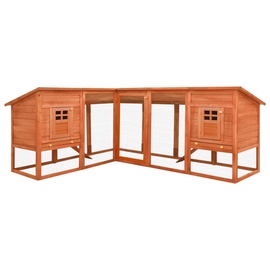 Puur närilisele VLX Rabbit Hutch, 1920 mm x 2500 mm x 1050 mm