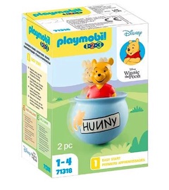 Konstruktor Playmobil 1.2.3 & Disney Winnies Counter Balance Honey Pot 71318, plastik