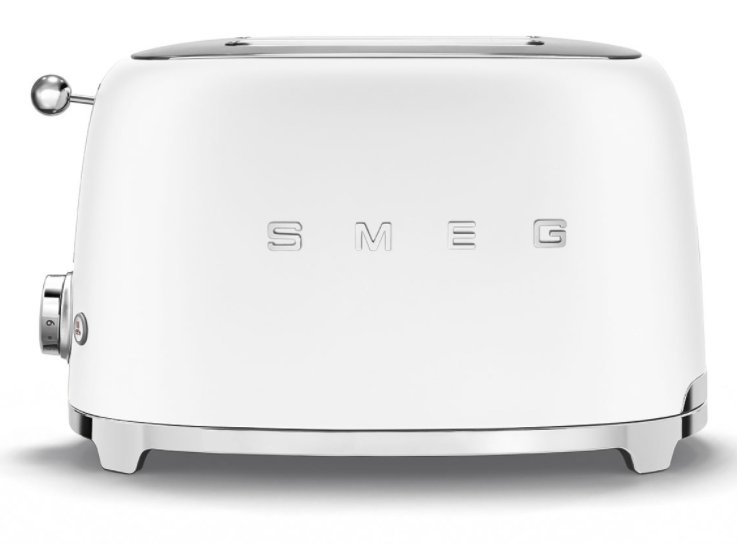 Тостер Smeg 50's Style TSF01WHMEU, белый