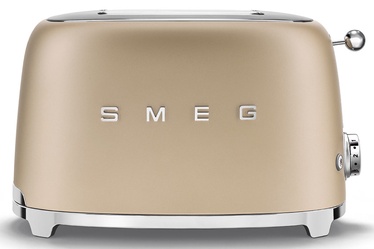 Tosteris Smeg Retro TSF01CHMEU, zelta