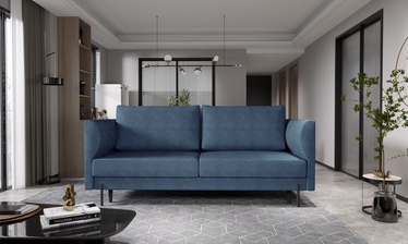 Dīvāns Revi Gojo 40, zila, 98 x 215 x 92 cm