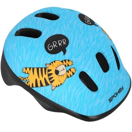 Ķivere velobraukšanai Spokey Fun, zila, M, 480 - 520 mm