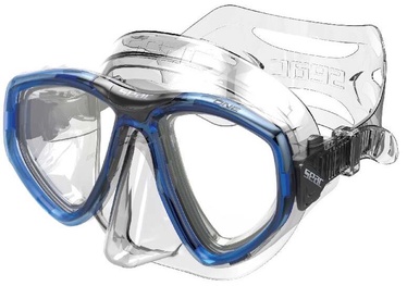 Peldēšanas maska Seac One 0750017001160A, caurspīdīga/zila