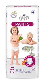 Подгузники Happy Pants Junior, 5 размер, 11 - 18 кг, 40 шт.