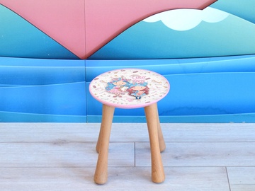 Bērnu krēsls Kalune Design Kids, daudzkrāsains, 250 mm x 250 mm