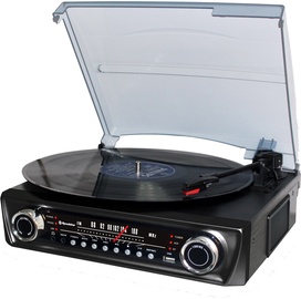 Plaadimängija Roadstar Vintage Style TTR-9645EBT, must, 19 W, 1.8 kg