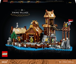 Konstruktors LEGO® Ideas Vikingu ciems 21343