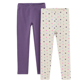 Retuusid, tüdrukutele Cool Club Dots CCG2712496-00, violetne/helebeež, 98 cm, 2 tk