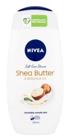 Dušas krēms Nivea Shea Butter & Botanical Oil, 250 ml