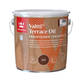 Древесное масло Tikkurila Valtti Terrace Oil, коричневый, 2.7 l