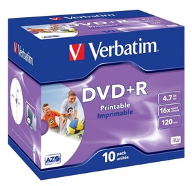 Комплект дисков Verbatim 43508, 4.7 GB, 10шт.