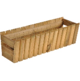 Puķu pods Z004187, smilškrāsas, Ø 200 mm, 600 mm x 200 mm