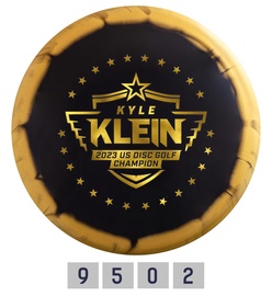 Летающая тарелка Discmania Kylie Klein, золотой/черный, 0.173 - 0.176 кг