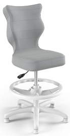 Bērnu krēsls Petit HC+F VT03, balta/pelēka, 37 cm x 82 - 95 cm