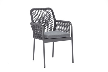 Садовый стул Masterjero nenurodyta, серый, 60 см x 57 см x 89 см