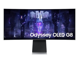 Monitorius Samsung Odyssey Smart Gaming Monitor G85SB, 34", 0.1 ms