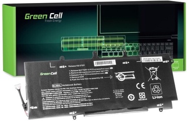 Sülearvutiaku Green Cell BL06XL HSTNN-DB5D HP EliteBook Folio, 3.1 Ah, LiPo