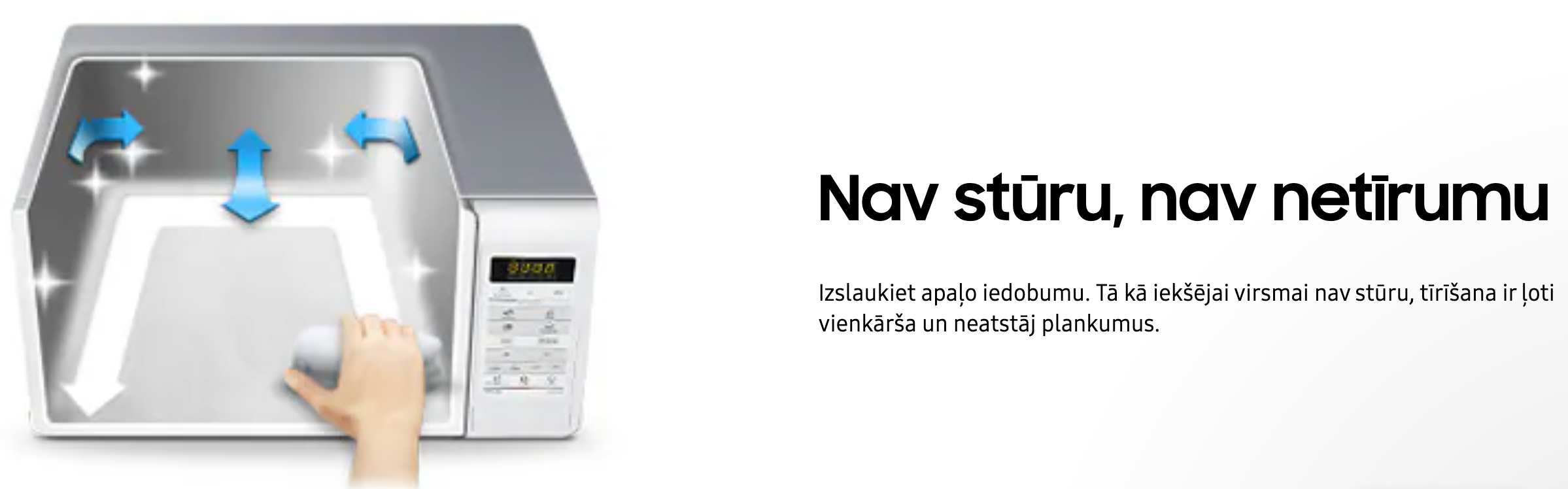 Mikroviļņu krāsns Samsung GE731K/BAL - Ksenukai.lv