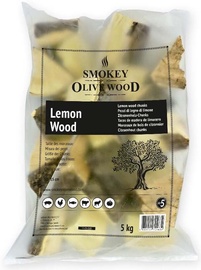 Koka gabali Smokey Olive Wood Lemon Wood Nº5 L5-01, citronkoks, 5 kg, koka