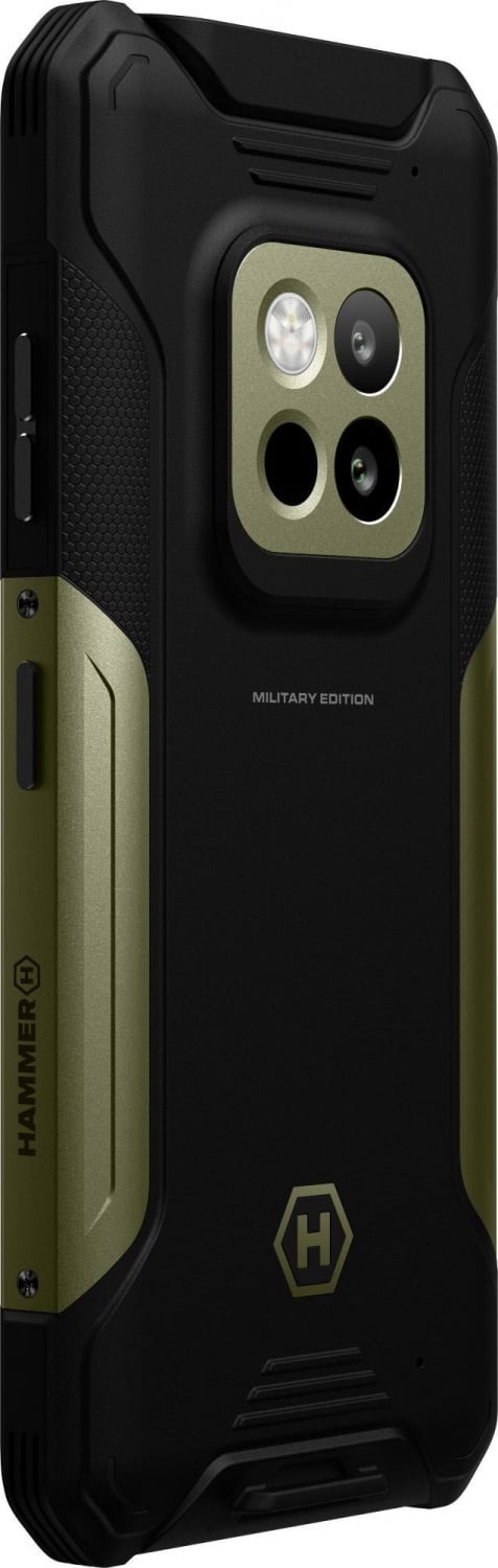 Mobiiltelefon MyPhone Hammer Construction 2, 256 GB, must