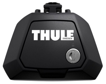 Автомобильная багажная дуга Thule 7104 Evo Raised Rail Foot Pack, черный, 2 шт. (поврежденная упаковка)/02
