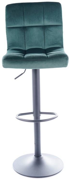 Bāra krēsls Hoker C-105 Velvet 78, matēts, zaļa