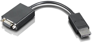 Laidas Lenovo DisplayPort to VGA Monitor Cable Displayport, VGA, 0.2 m, juoda