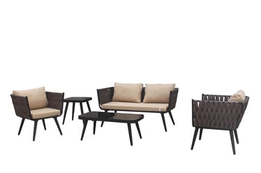 Комплект уличной мебели Masterjero A114, коричневый, 1-4 места