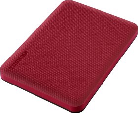 Жесткий диск Toshiba Canvio Advance, HDD, 1 TB, красный