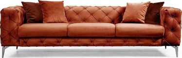 Dīvāns Hanah Home Como, oranža, 90 x 237 x 73 cm