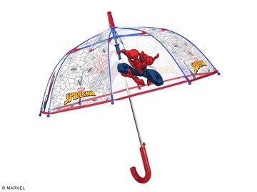 Зонтик для мальчиков Perletti 75388, прозрачный/красный