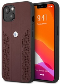Чехол CG Mobile BMW Curve Perforate Design iPhone 13, красный, 6.1 ″