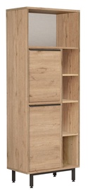 Шкаф Kalune Design ON10 B-S, ореховый, 35.5 см x 45.1 см x 160 см