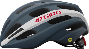 Велосипедный шлем мужские GIRO Isode Mips, серый/темно-синий, 540 - 610 мм