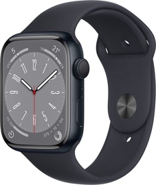 Nutikell Apple Watch Series 8 GPS 45mm Aluminum LT, must