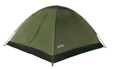 Trīsvietīga telts Outliner RD-DT03, zaļa