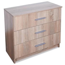 Atvilktņu bloks VLX 244887, ozola, 71 x 35 cm x 68 cm