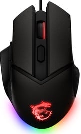 Spēļu pele MSI Clutch GM20 Elite, melna