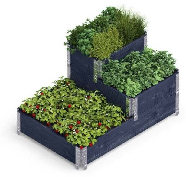 Paceļama dobe Upyard, 120 cm x 80 cm x 59.5 cm